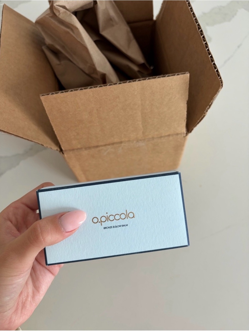 O.piccola Bronze & Glow Balm — Shade Light
